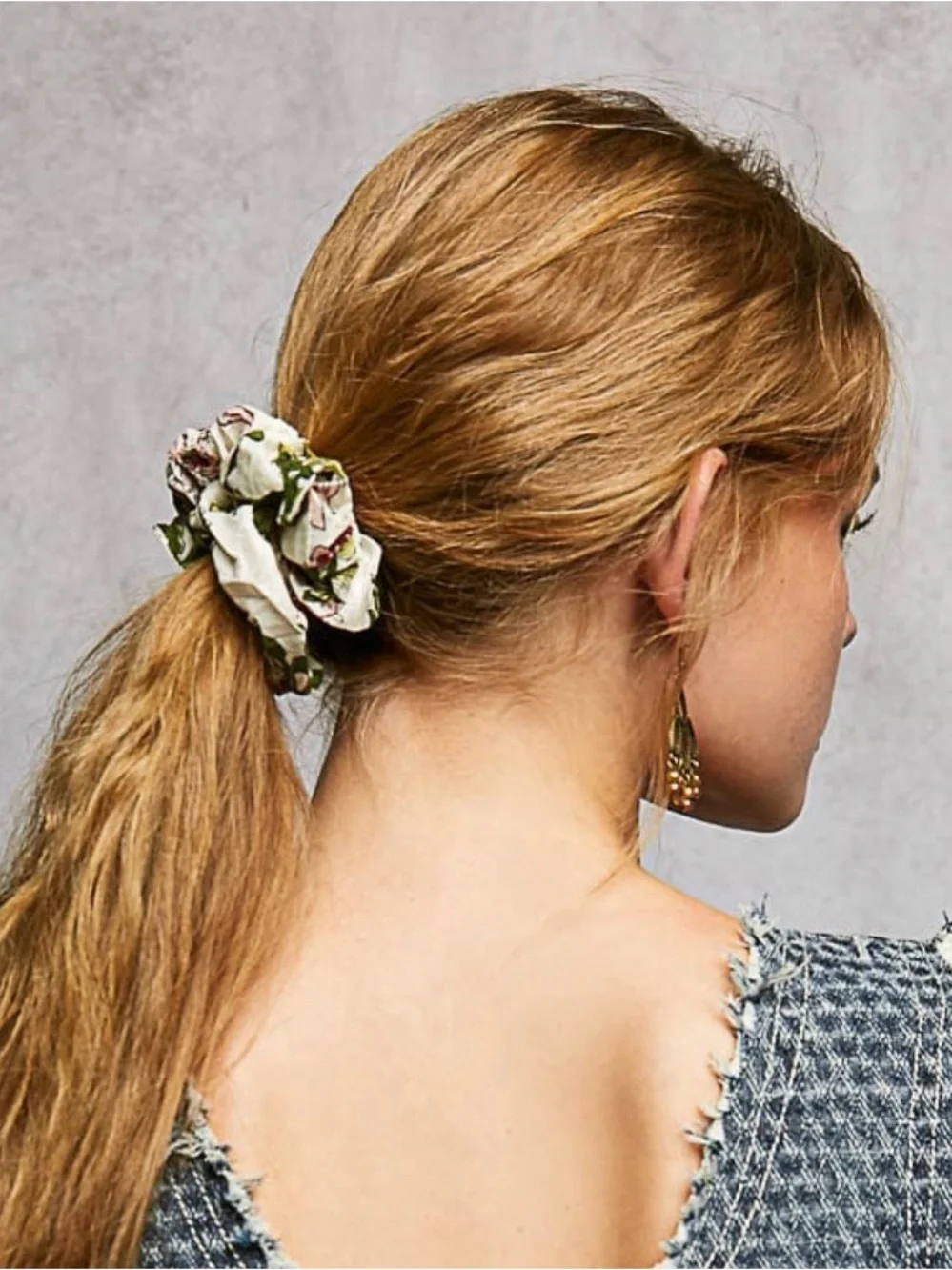 POL Bundle of 3- Floral Scrunchies
